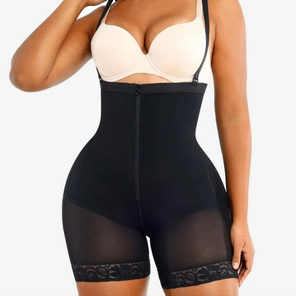 SHAPELLX Airslim Firm Tummy Compresion Bodysuit Shaper With Butt lifter
